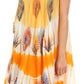 Sakkas Peacock Feather Caftan Dress / Cover Up