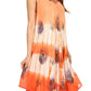 Sakkas Peacock Feather Caftan Dress / Cover Up