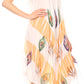 Sakkas Peacock Feather Caftan Dress / Cover Up