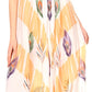 Sakkas Peacock Feather Caftan Dress / Cover Up