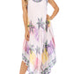 Sakkas Tasanee Caftan Tank Dress / Cover Up