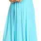 Sakkas Lilia Embroidered Lace Up Bodice Relaxed Fit  Maxi Sun Dress