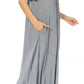 Sakkas Lilia Embroidered Lace Up Bodice Relaxed Fit  Maxi Sun Dress