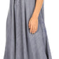 Sakkas Lilia Embroidered Lace Up Bodice Relaxed Fit  Maxi Sun Dress