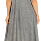 Sakkas Lilia Embroidered Lace Up Bodice Relaxed Fit  Maxi Sun Dress