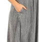 Sakkas Lilia Embroidered Lace Up Bodice Relaxed Fit  Maxi Sun Dress