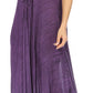 Sakkas Lilia Embroidered Lace Up Bodice Relaxed Fit  Maxi Sun Dress