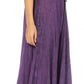 Sakkas Lilia Embroidered Lace Up Bodice Relaxed Fit  Maxi Sun Dress