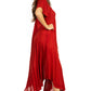 Sakkas Lilia Embroidered Lace Up Bodice Relaxed Fit  Maxi Sun Dress