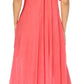 Sakkas Lilia Embroidered Lace Up Bodice Relaxed Fit  Maxi Sun Dress