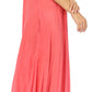 Sakkas Lilia Embroidered Lace Up Bodice Relaxed Fit  Maxi Sun Dress