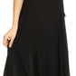 Sakkas Lilia Embroidered Lace Up Bodice Relaxed Fit  Maxi Sun Dress