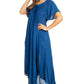 Sakkas Lilia Embroidered Lace Up Bodice Relaxed Fit  Maxi Sun Dress