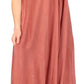 Sakkas Lilia Embroidered Lace Up Bodice Relaxed Fit  Maxi Sun Dress