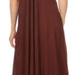 Sakkas Lilia Embroidered Lace Up Bodice Relaxed Fit  Maxi Sun Dress