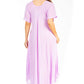 Sakkas Lilia Embroidered Lace Up Bodice Relaxed Fit  Maxi Sun Dress