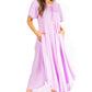 Sakkas Lilia Embroidered Lace Up Bodice Relaxed Fit  Maxi Sun Dress