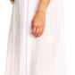 Sakkas Lilia Embroidered Lace Up Bodice Relaxed Fit  Maxi Sun Dress