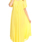 Sakkas Lilia Embroidered Lace Up Bodice Relaxed Fit  Maxi Sun Dress
