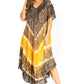 Sakkas Viveka Embroidered Caftan Dress