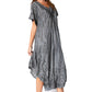 Sakkas Viveka Embroidered Caftan Dress