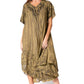 Sakkas Viveka Embroidered Caftan Dress