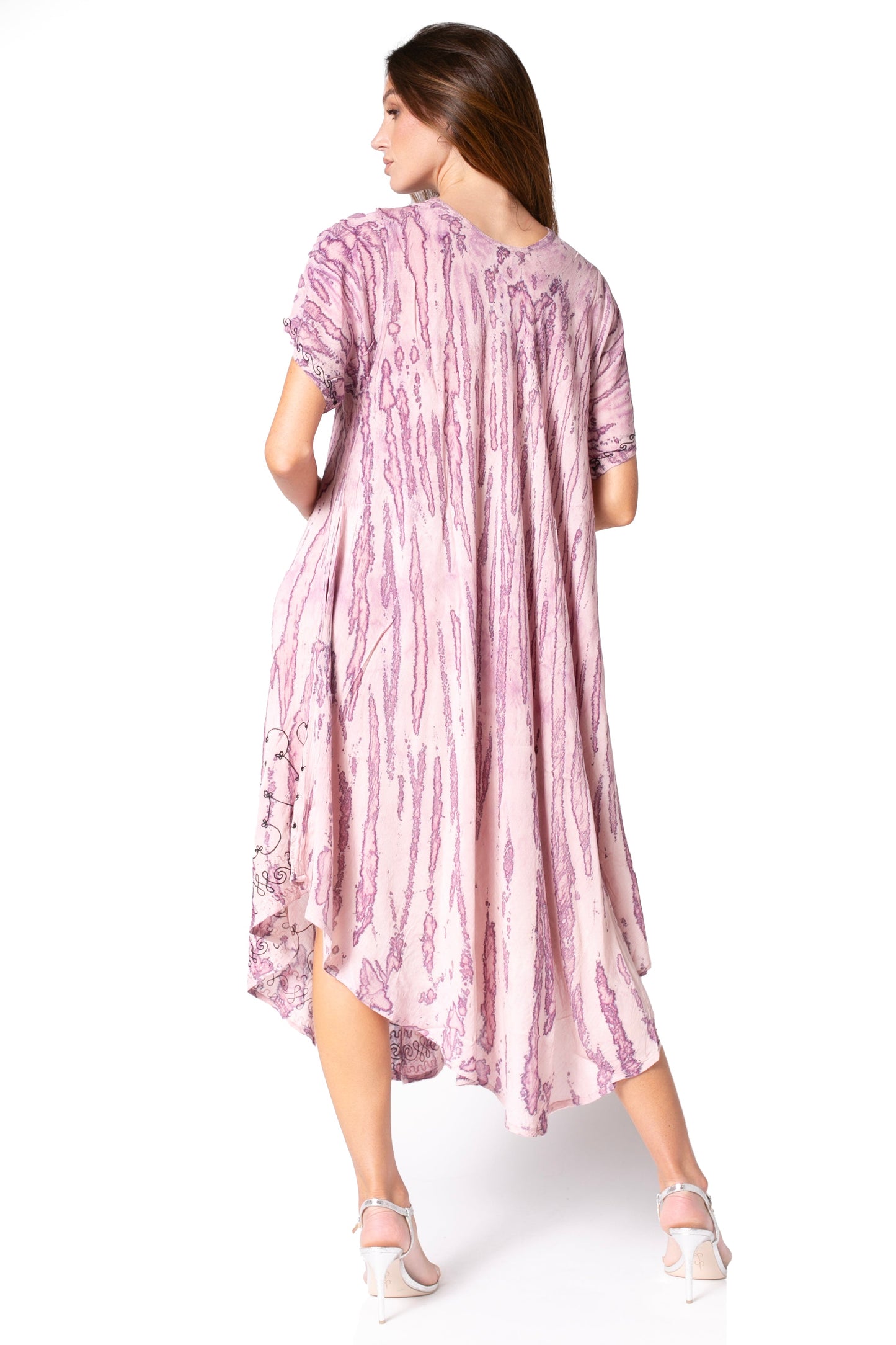 Sakkas Viveka Embroidered Caftan Dress