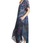 Sakkas Viveka Embroidered Caftan Dress