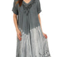 Sakkas Viveka Embroidered Caftan Dress