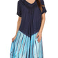 Sakkas Viveka Embroidered Caftan Dress