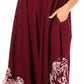Sakkas Sundari Caftan Tank Dress / Cover Up