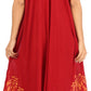 Sakkas Sundari Caftan Tank Dress / Cover Up