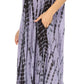 Sakkas Melika Tie Dye Caftan Dress