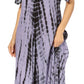 Sakkas Melika Tie Dye Caftan Dress