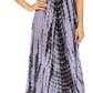 Sakkas Melika Tie Dye Caftan Dress