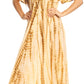 Sakkas Melika Tie Dye Caftan Dress