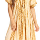 Sakkas Melika Tie Dye Caftan Dress