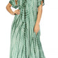 Sakkas Melika Tie Dye Caftan Dress