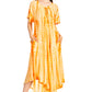 Sakkas Melika Tie Dye Caftan Dress