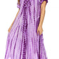 Sakkas Melika Tie Dye Caftan Dress