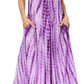 Sakkas Melika Tie Dye Caftan Dress