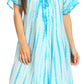 Sakkas Melika Tie Dye Caftan Dress