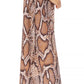 Sakkas Vicky Women's Casual Long Print Short Sleeve Petite Beach Maxi Caftan Dress - Buy One Get One Free