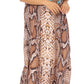 Sakkas Vicky Women's Casual Long Print Short Sleeve Petite Beach Maxi Caftan Dress - Buy One Get One Free