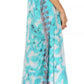 Sakkas Vicky Women's Casual Long Print Short Sleeve Petite Beach Maxi Caftan Dress - Buy One Get One Free