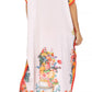 Sakkas Vicky Women's Casual Long Print Short Sleeve Petite Beach Maxi Caftan Dress - Buy One Get One Free
