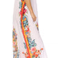 Sakkas Vicky Women's Casual Long Print Short Sleeve Petite Beach Maxi Caftan Dress - Buy One Get One Free