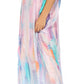 Sakkas Vicky Women's Casual Long Print Short Sleeve Petite Beach Maxi Caftan Dress - Buy One Get One Free
