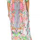 Sakkas Vicky Women's Casual Long Print Short Sleeve Petite Beach Maxi Caftan Dress - Buy One Get One Free