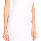 Sakkas Women's Midi Pencil Slim Stretchy  Sleeveless  Solid Dress Made in USA